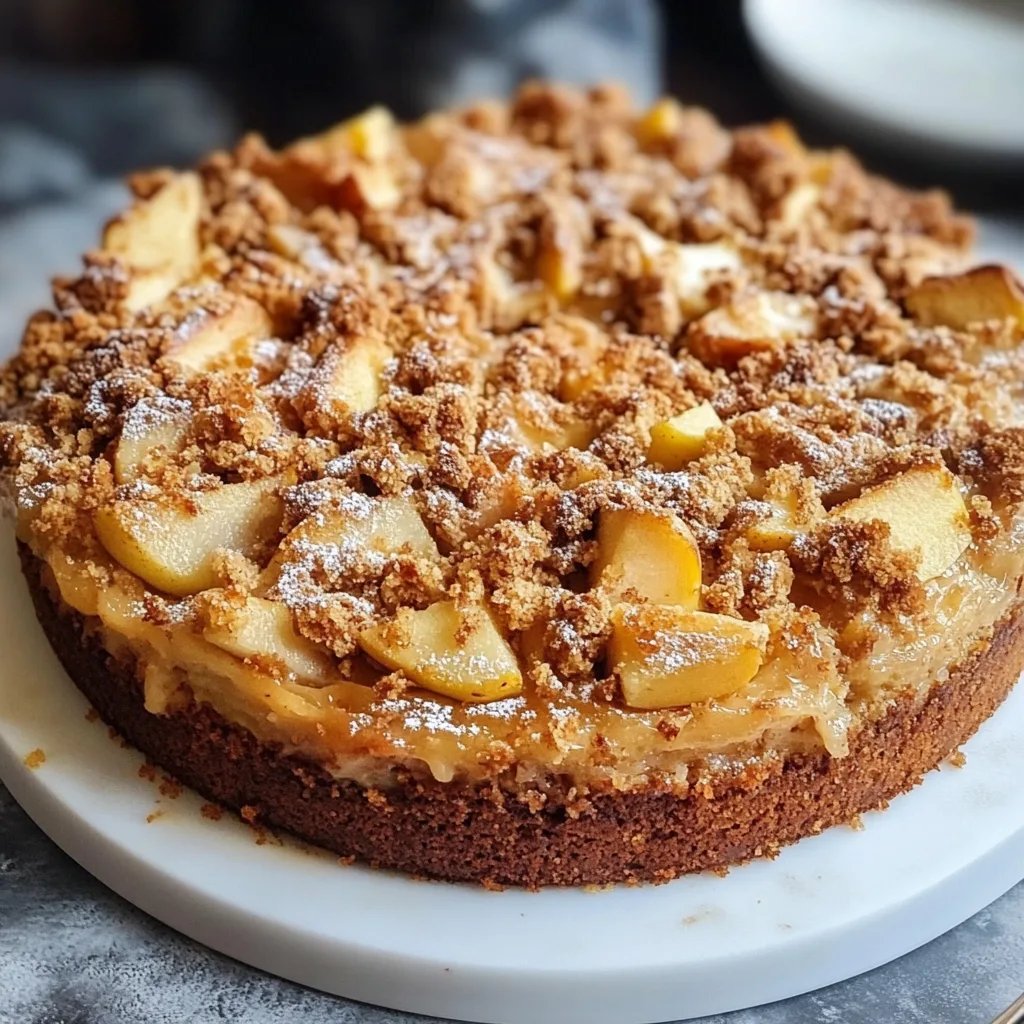 Omas Apfelkuchen mit Streusel