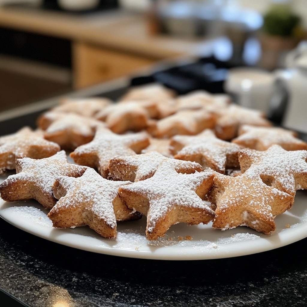Zimtsterne saftig und weich, so lecker