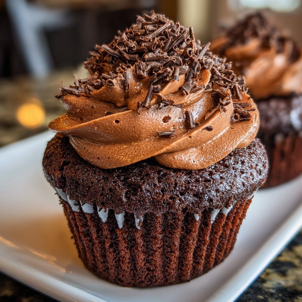 Schokoladige Mokka Cupcake Leckerei