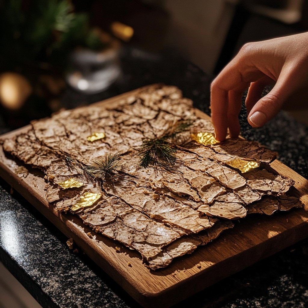 Tannenzapfen | Essbare Tischdeko zu Weihnachten
