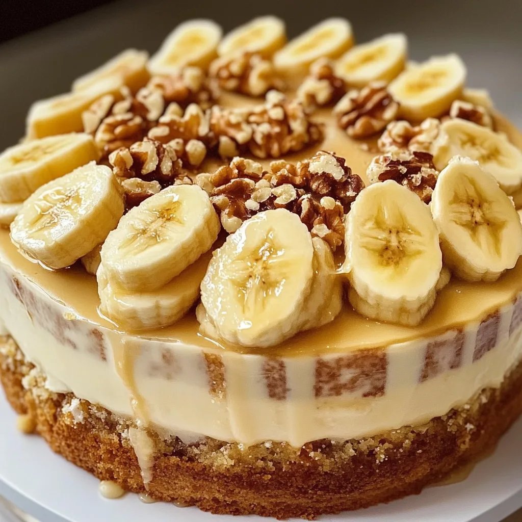 Cremiger Bananenkuchen mit Walnüssen: Ein Unglaubliches Ultimatives Rezept für 10 Personen