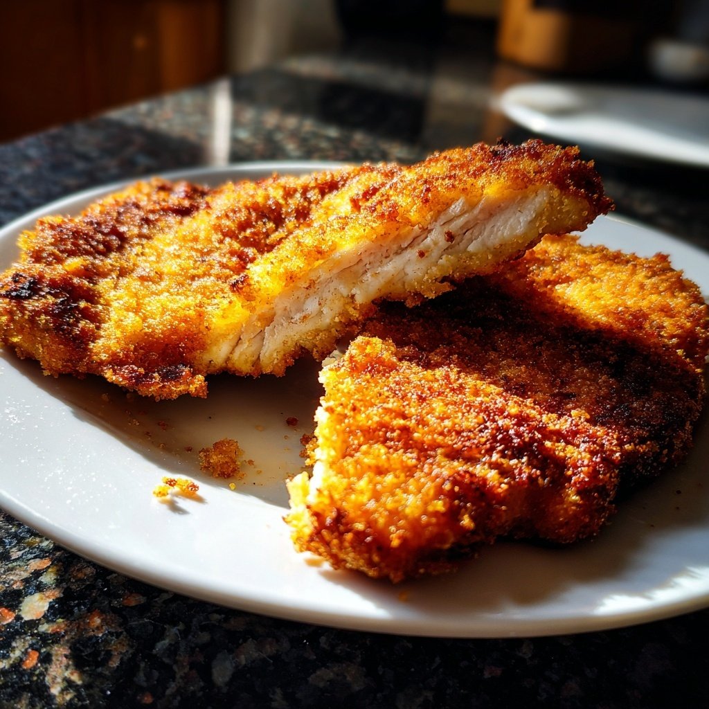 Crispy Chicken Schnitzel