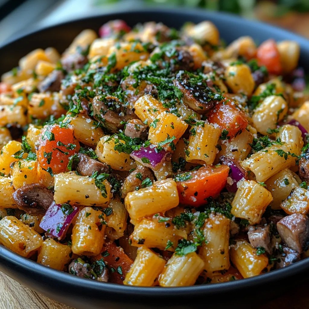 Herbsternte Nudelsalat: Ein Unglaubliches Ultimatives Rezept für 6 Personen