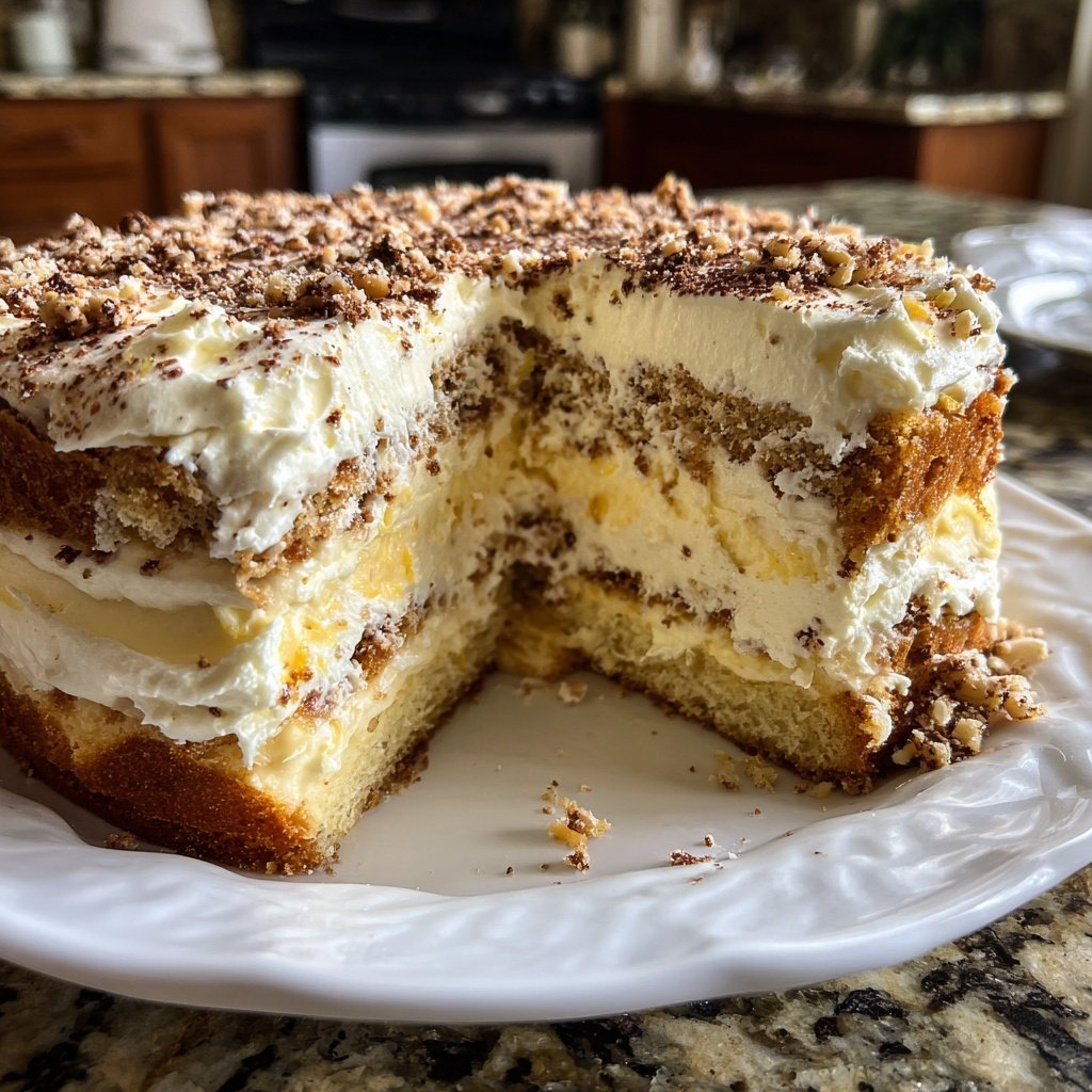 Limoncello Tiramisu mit Mascarpone Creme