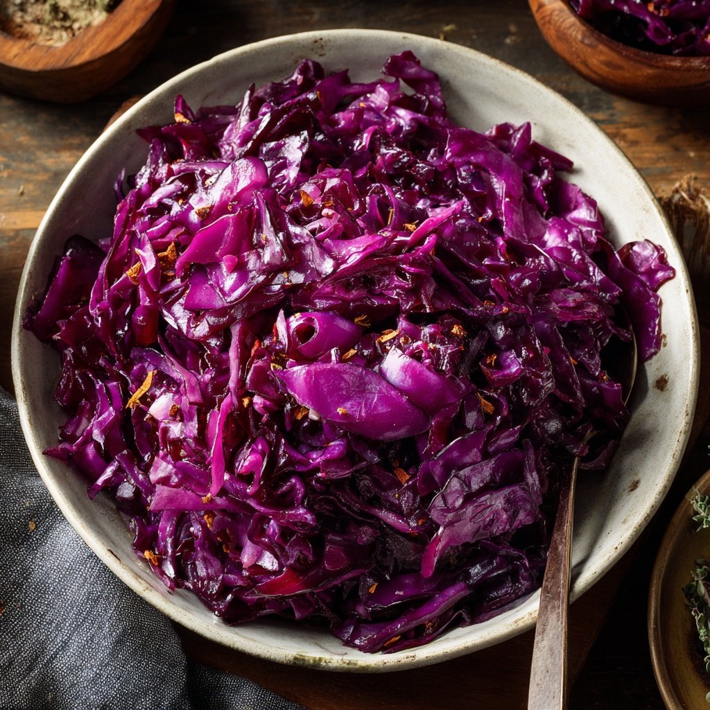 Rotkohl mit winterlichen Gewürzen Rezept
