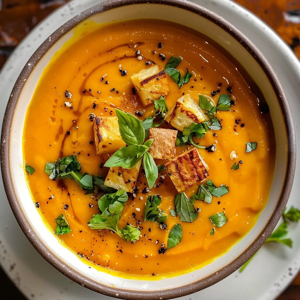 Süßkartoffel Suppe