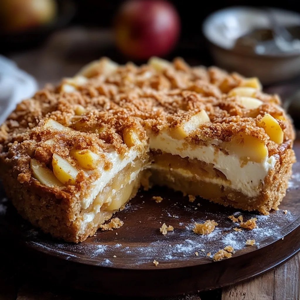 Apfel-Crumble-Käsekuchen: Ein Unglaubliches Ultimatives Rezept für 5 Sinne