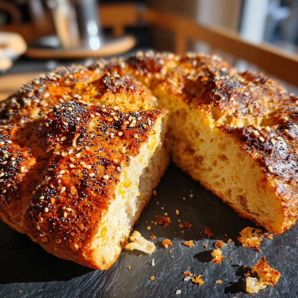 Laugenkonfekt mit verschiedenen Toppings