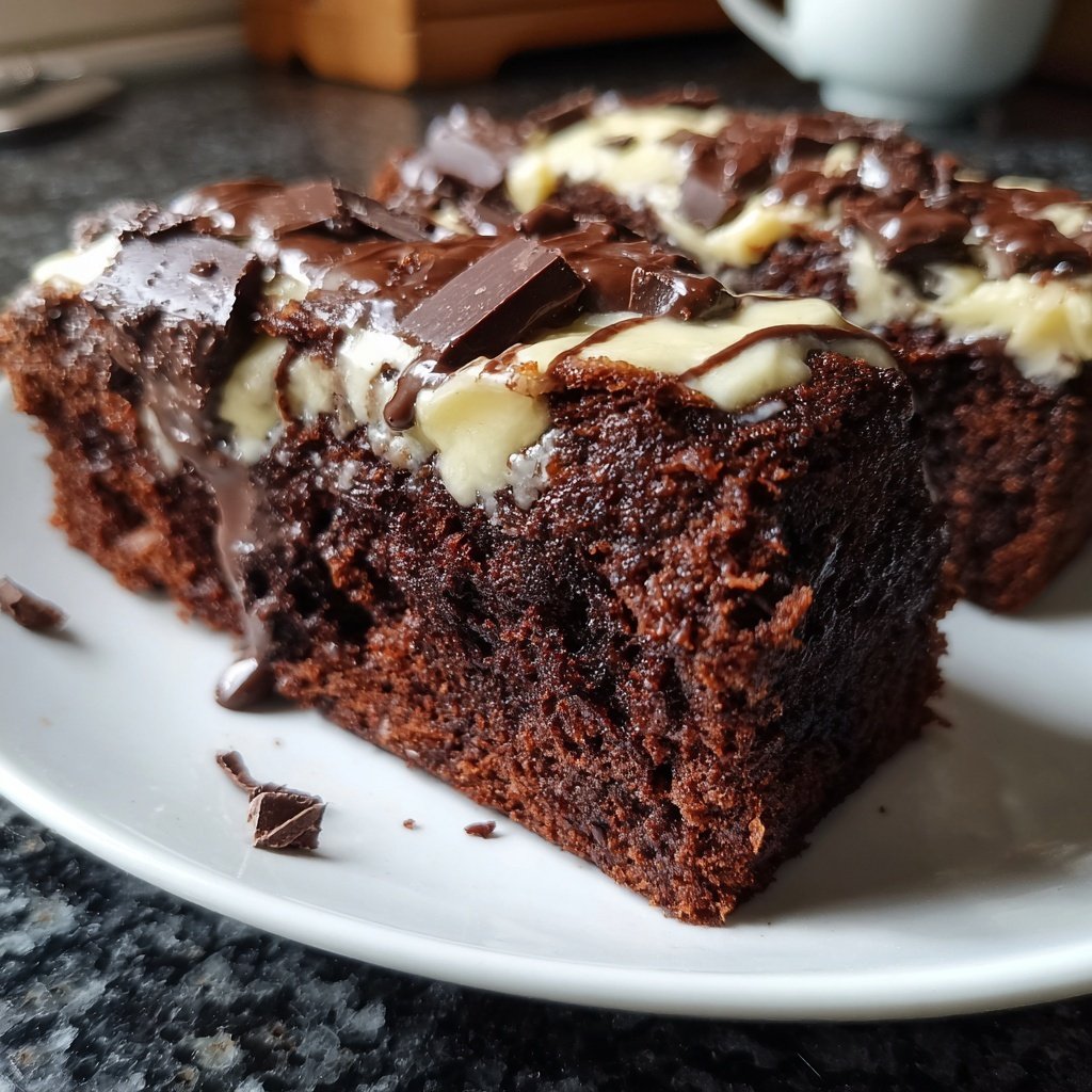 Schoko Zucchini Blechkuchen