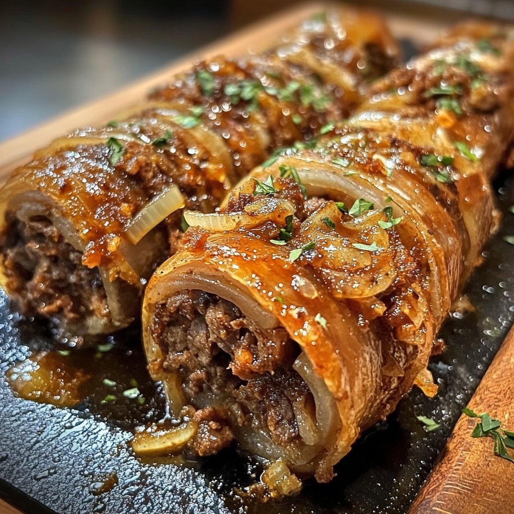 Rinderrouladen mit Rotweinsauce