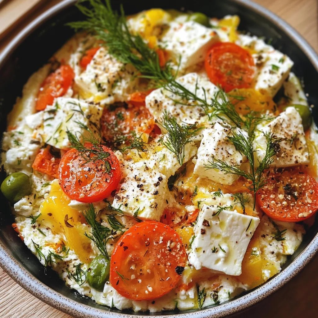 Ofenreis mit Feta und Gemüse