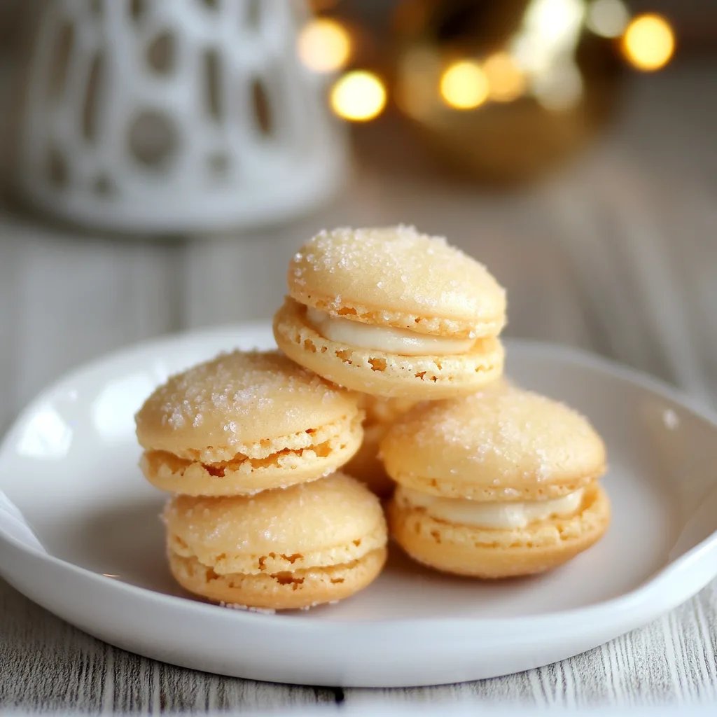 Saftige Milchmädchen-Makronen