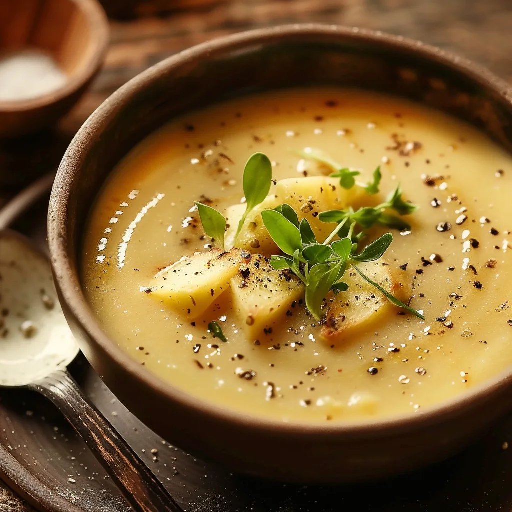 Gemütliche Kartoffel-Lauch-Suppe