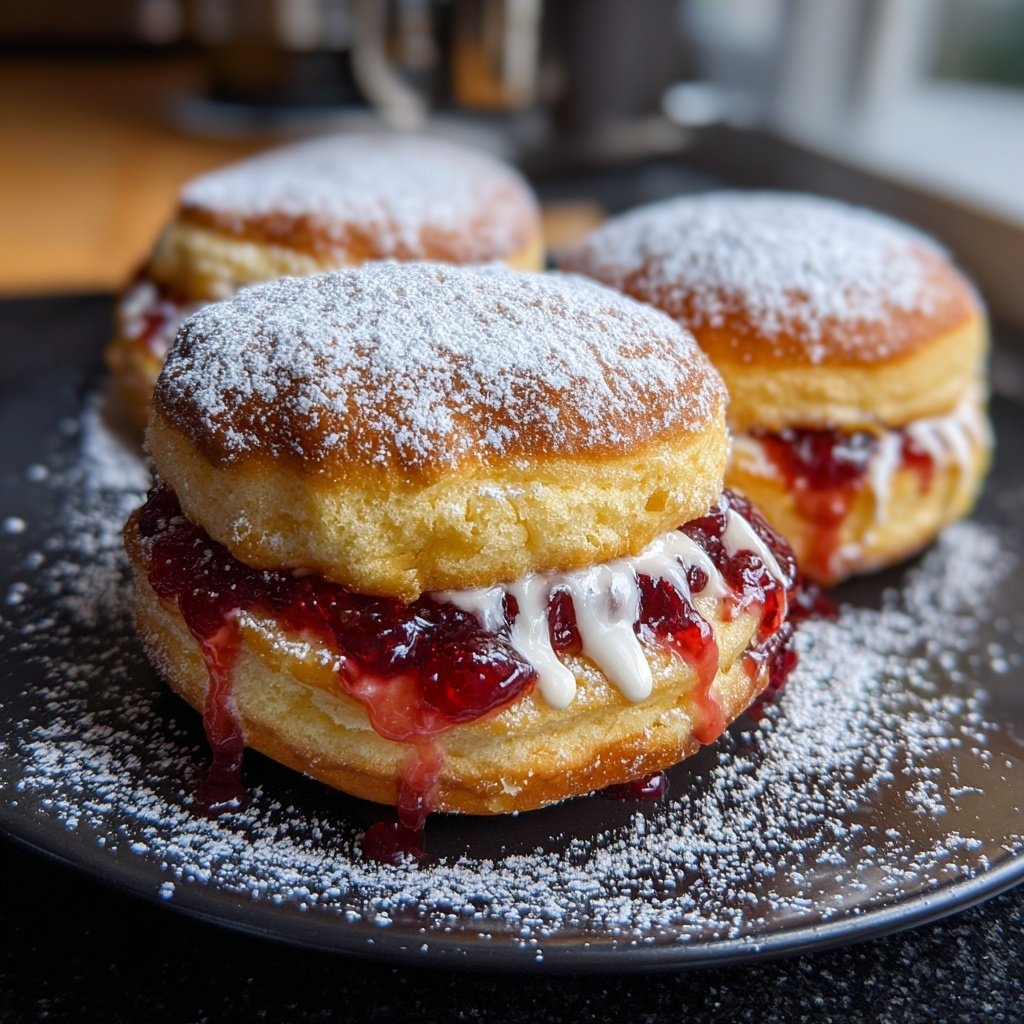 Berliner Pfannkuchen nach DDR Rezept