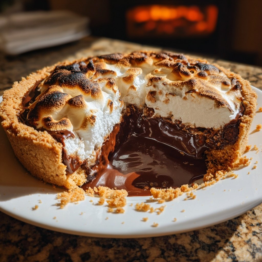 S’mores Schoko Tarte Leckerei