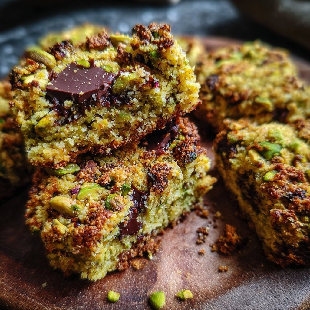 Pistazien Schoko Knusper Stücke