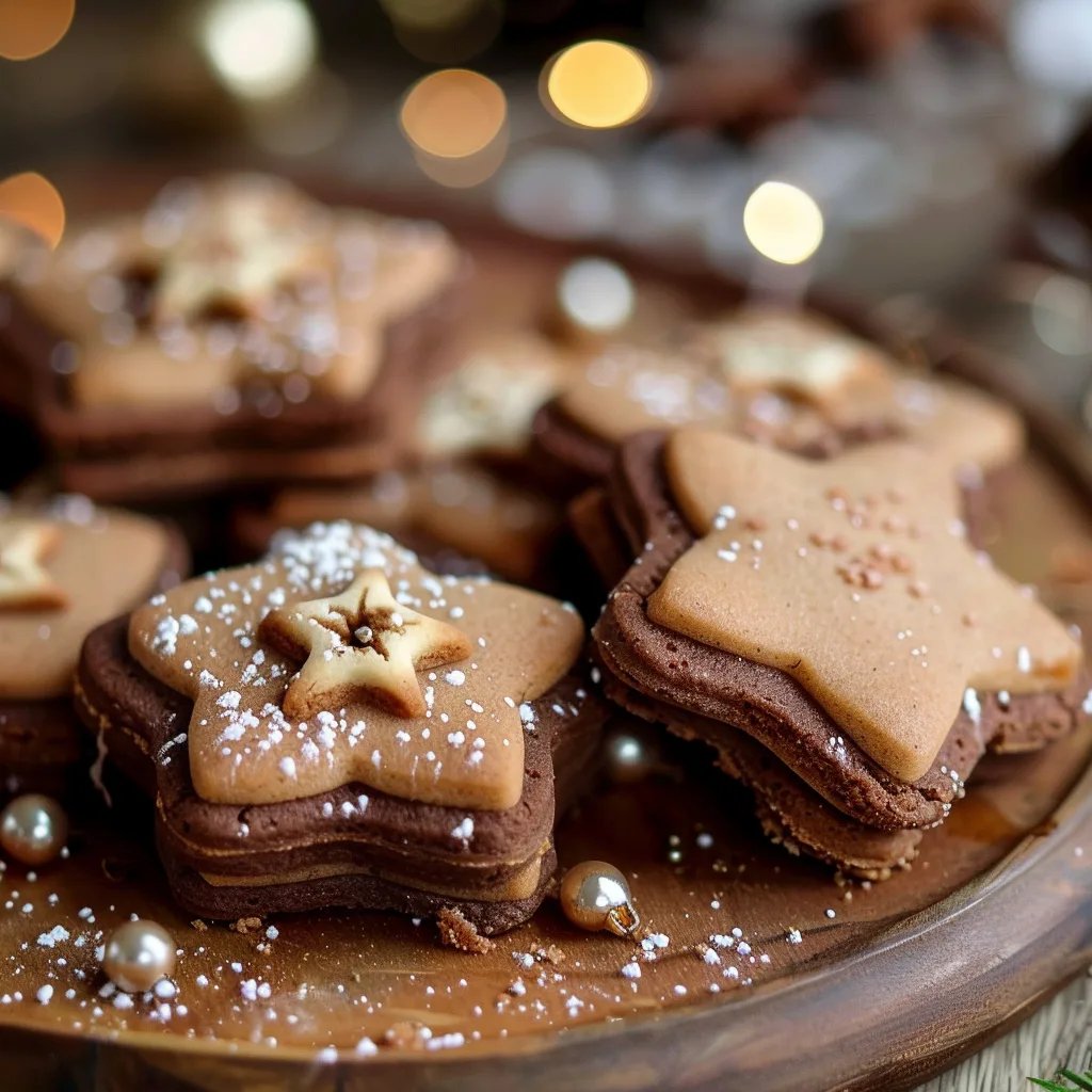 Nutella Plätzchen für Weihnachten