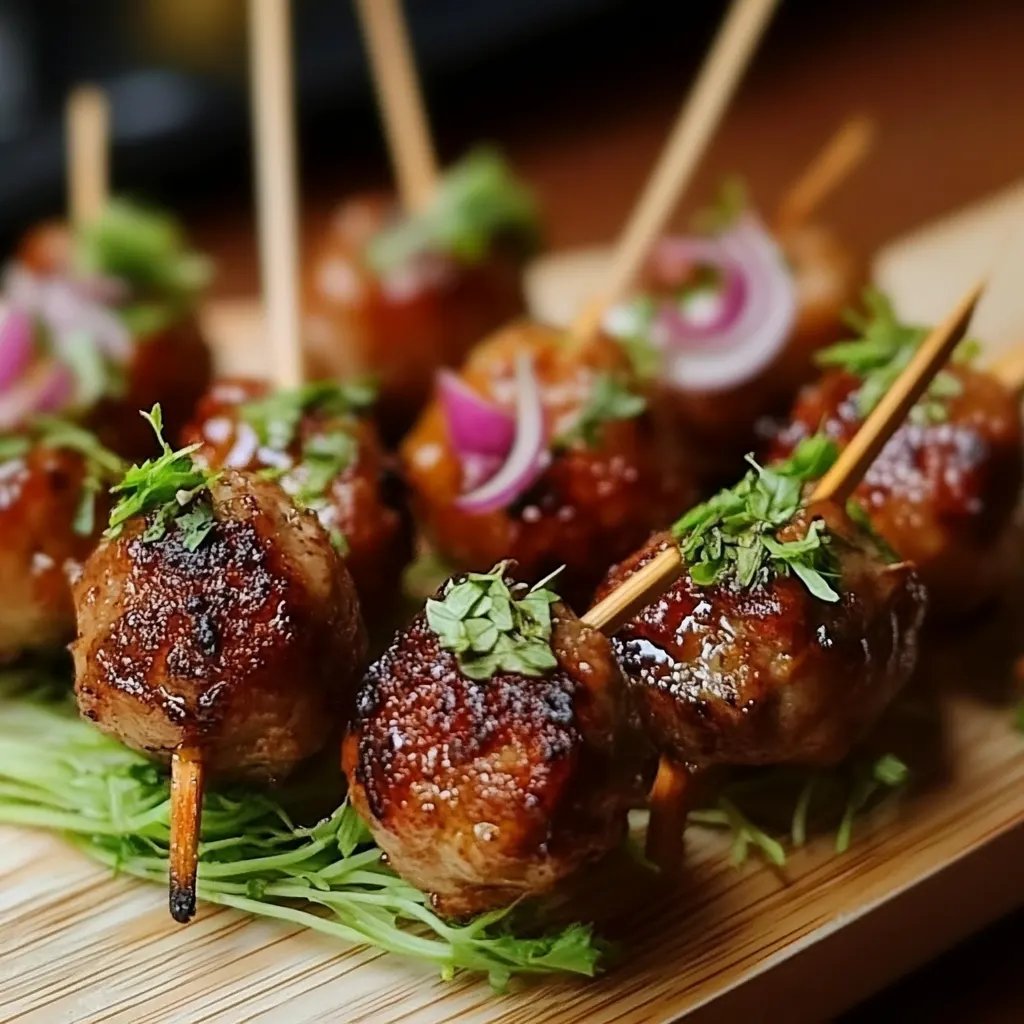 Mini-Frikadellen am Spieß: Ein Unglaubliches Ultimatives Rezept für 10 Personen