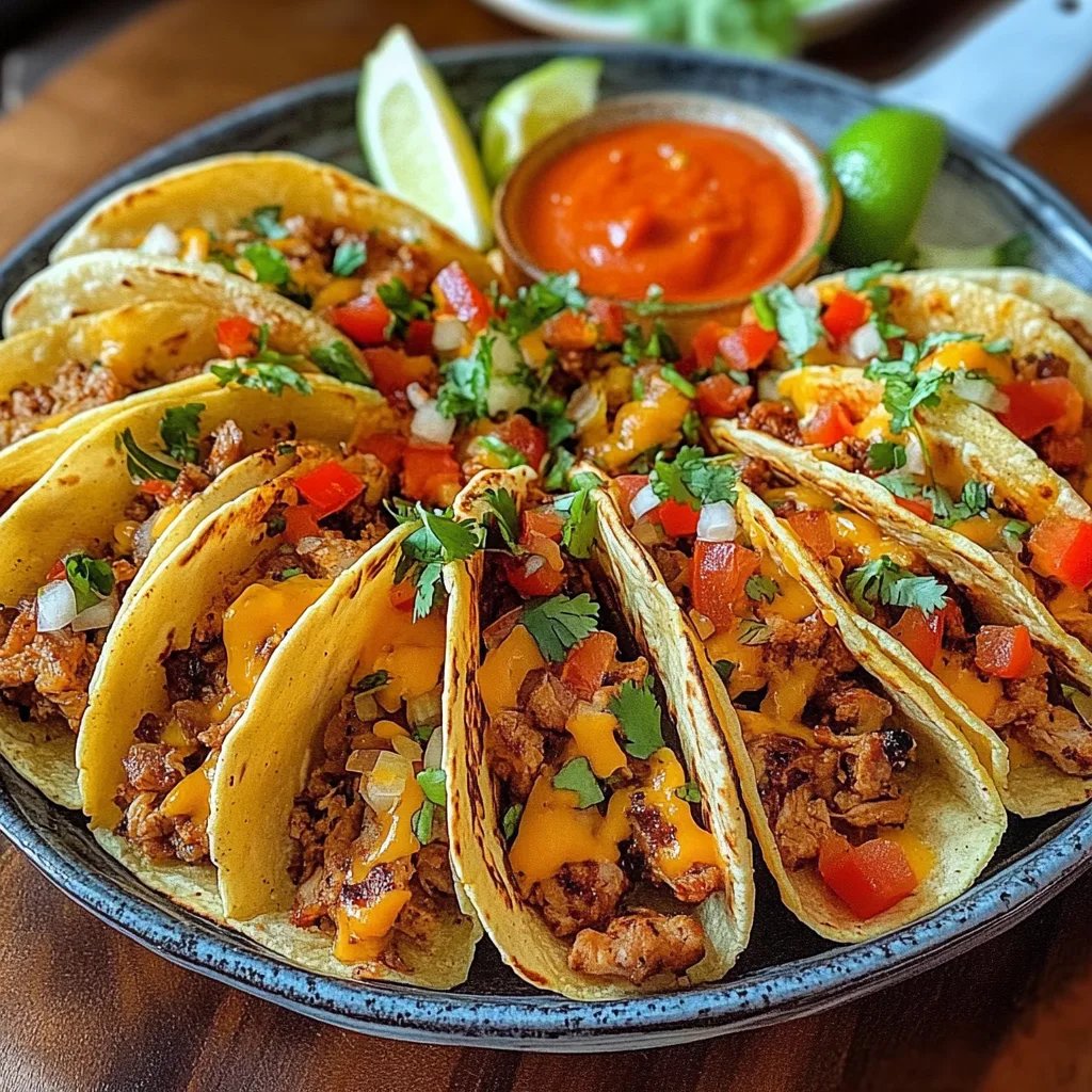 Mini-Tacos mit würziger Hackfleischfüllung: Ein unglaubliches essentielles Rezept