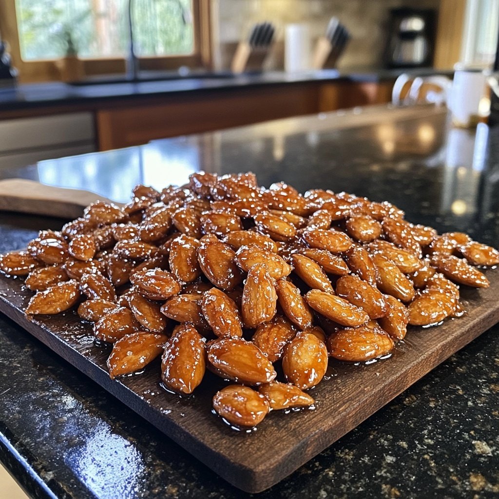 Gebrannte Mandeln aus der Heißluftfritteuse