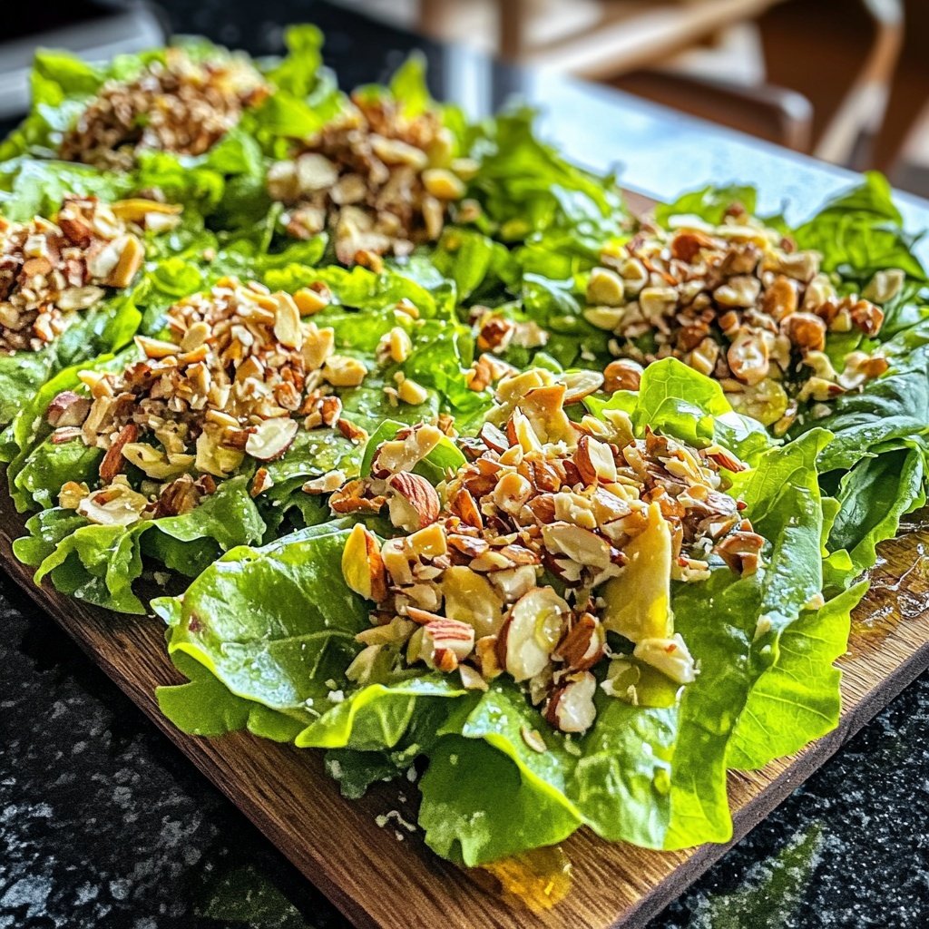 Feldsalat mit Nüssen