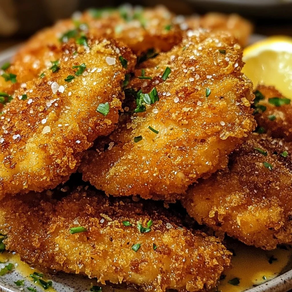 Krosse Wiener Schnitzel: Ein Unglaubliches Ultimatives Rezept für 4 Portionen