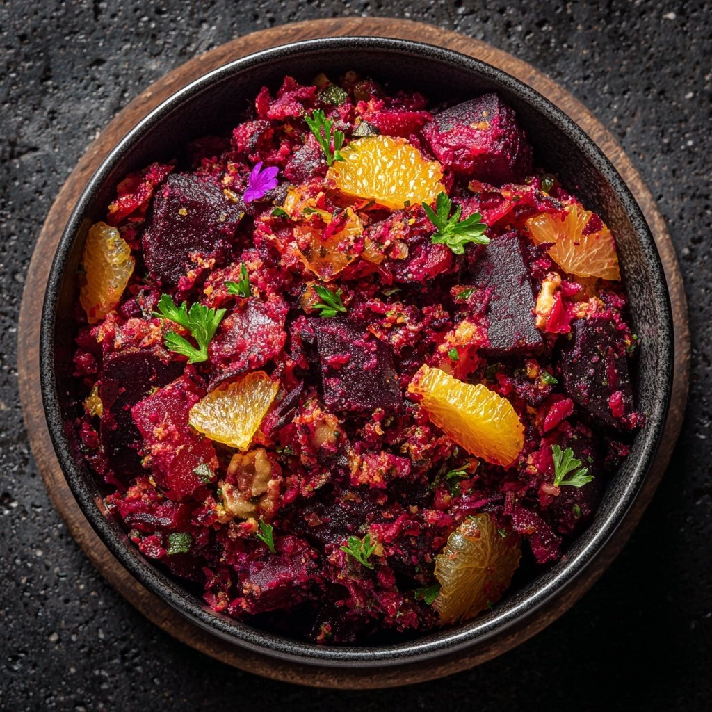 Rote-Bete-Zitrus-Bowl