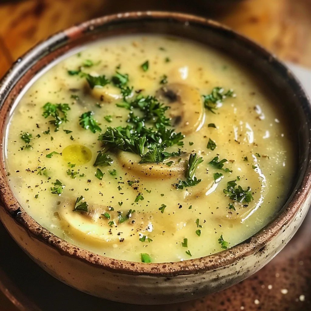 Italienische Kartoffelsuppe