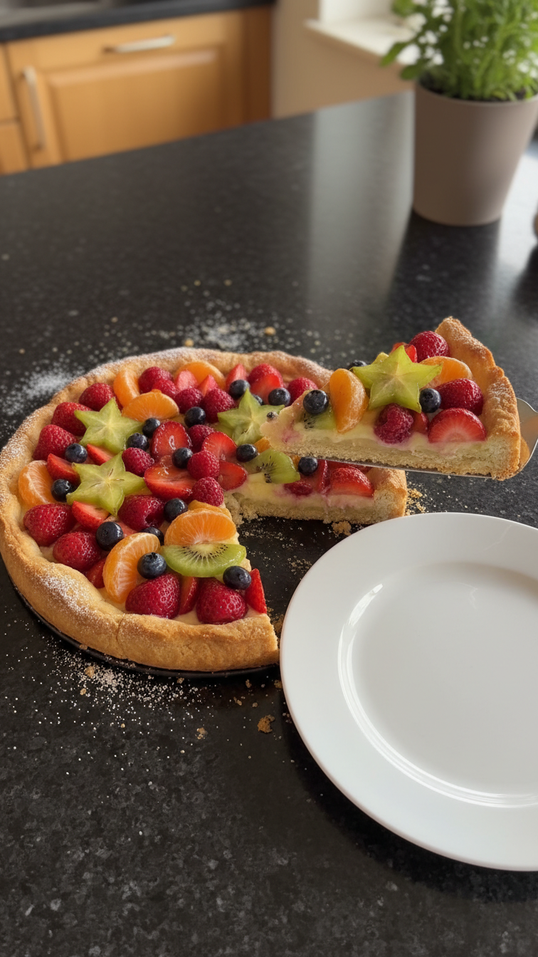 Valentinstag Obsttarte